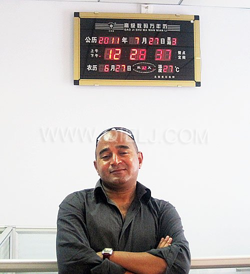 2011年7月25日，外國友人參觀考察我公司！明經(jīng)理等接待并陪同參觀！(圖3)