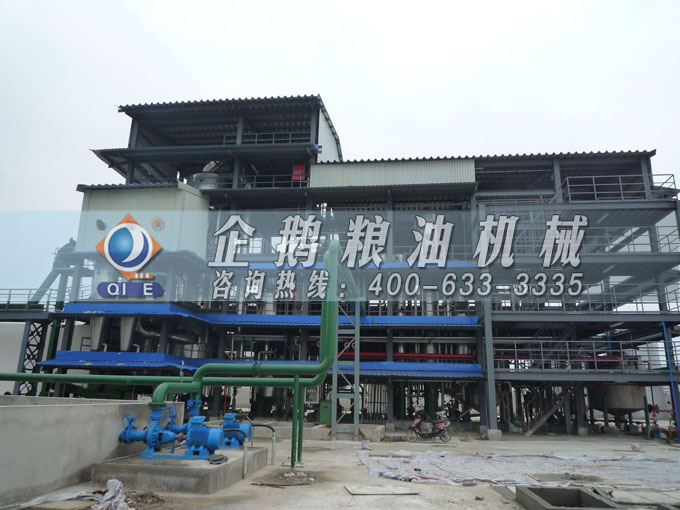 食用油浸出生產(chǎn)線，企鵝糧油機械浸出器品類齊全滿足市場需求(圖1)